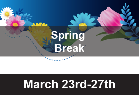 Spring Break - March 23-27th